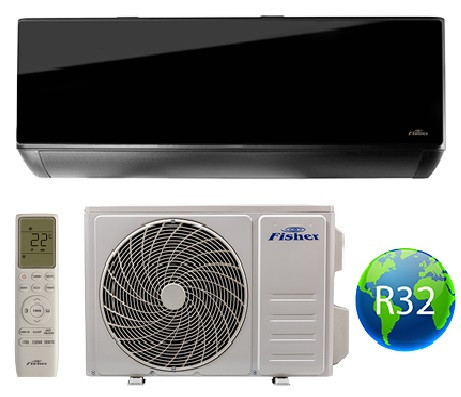 Fisher FSAIF-BL-91FE3 / FSOAIF-BL-91FE3 BLACK OKOSTELEFON VEZÉRLÉSSEL INVERTERES KLÍMA