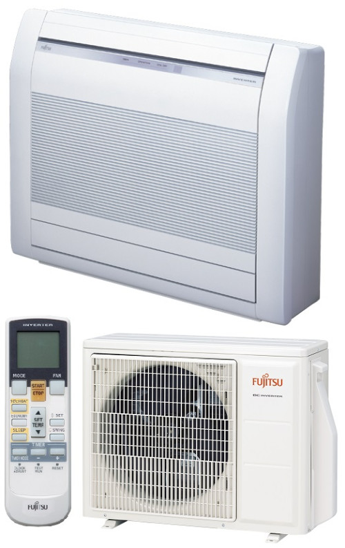 Fujitsu AGEG14KVCA / AOEG14KVCA PARAPETT INVERTERES SPLITKLÍMA